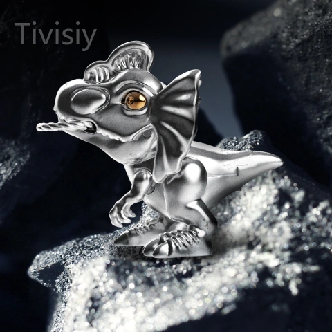 🔥Last Day 49% Off-Dicrosaurus Vintage Pendant, Movable Limbs, Opening Mouth Pendant